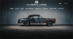 Desktop Screenshot of jbclassiccars.com