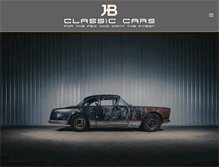 Tablet Screenshot of jbclassiccars.com